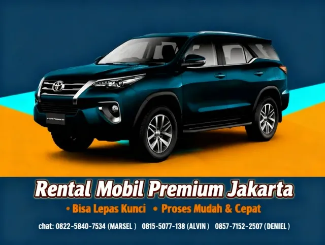 10 Rental Mobil Jakarta Terdekat dengan Harga Paling Murah 2026